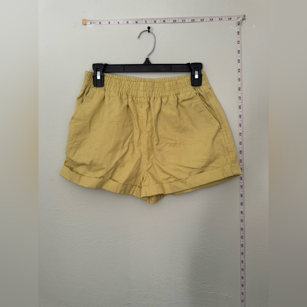 Neon green shorts
